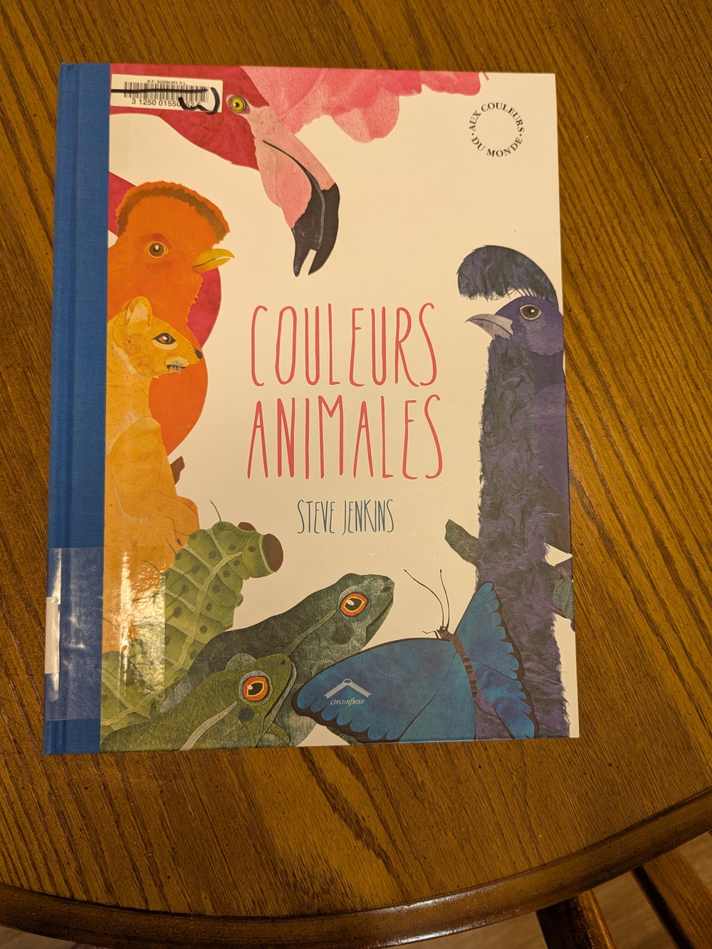 Couleurs Animales Children's Book - Blue Cover